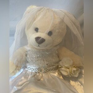 Build A Bear Bride Bear in Excellent Condition